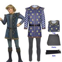 Monstras Šrekas Cosplay Kostiumas Princas Žavusis Uniformos Kostiumas Karnavalo Šventė Animacija Coser Kostiumas L gray