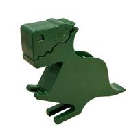 3D Dinosaur Sticker Note Holder Pen Holder Funny Desktop Memo Organizer with Desk Note Dispenser 1pc gray
