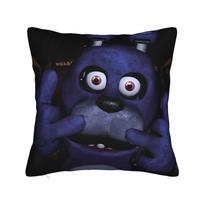 Decorative Pillowcase FNAF At Freddys Merch Chair  Throw Pillow Case Cover Square Multi-Size 12x12Inch black