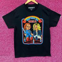 Steven Rhodes Chucky See You In Hell Tarot Card 100% Cotton T-shirt Mens Tees Top XL pink