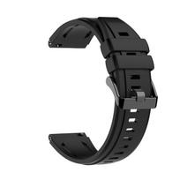 Sport Silicone Band for Huawei Watch GT 6 pro 5 Pro GT 5 4 46mm Accessories bracelet correa Huawei Watch Ultimate 2 22mm straps Huawei Ultimate 1 2 juoda