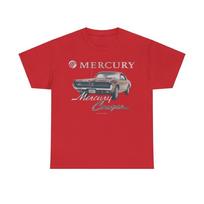 Mercury Cougar Classic Car Nostalgic Tribute T-shirt Unisex T-Shirt L gray