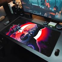 Gamer Gaming Mouse Pad TTerrifiers  Anime Large Mousepad Keyboard Office Pc Accessories Table Mat Desktop Extended Desk Carpet 800x300x2mm