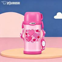Zojirushi Kids' Stainless Steel Insulated Water Bottle pink