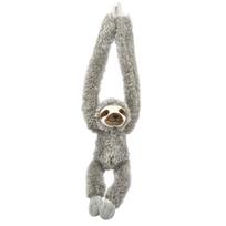 Ilgakojis tinginys pliušinis žaislas kimštos pliušinės figūrėlės gyvūnų lėlės rudas pilkas tinginys miego palydovas dovana namų dekoravimui ornaments 50cm pilka