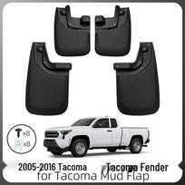 Mud Flap Fender for 2005-2015 Toyota Tacoma 05-15 Tacoma Mudguard black
