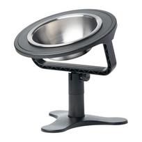 Single Metal Stand Elevated Dog Bowl Adjustable Height Feeder Bowl Holder Pet Food Bowls  Food juoda