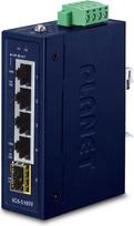 Planet IGS-510TF network switch Unmanaged Gigabit Ethernet (10/100/1000) Blue