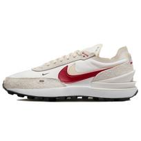 Nike Waffle One Se Sail Pearl White Black Gym Red Women's Sneakers DX4309-100 36 gray