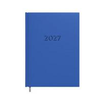 Darbo knyga - kalendorius 2027m. A5, mėlynos spalvos