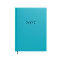 Darbo knyga - kalendorius 2027m. A5, turkio spalvos