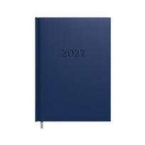 Darbo knyga - kalendorius 2027m. A5, tamsiai mėlynos spalvos
