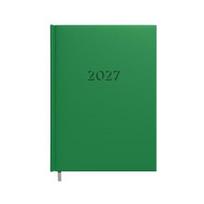 Darbo knyga - kalendorius 2027m. A5, žalios spalvos