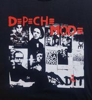 New Depeche Mode 1988 Picture Collage Black Men All Size T-shirt ND242 Unisex T-Shirt L gray