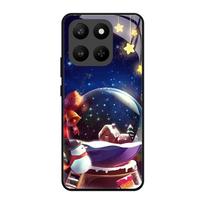 Christmas Painted Case For Honor 400 200 90 70 50 Lite Pro Tempered Glass Back Cover For Honor 400 200 Smart Shell Fundas Bumper Honor 400 (Global) blue