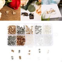 Earring Backs, Backings Replacements Back Earrings for Women Girls crafts Supplies beige