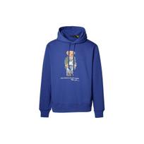 Polo Ralph Lauren Polo lokelio raidžių spaudinio su gobtuvu ilgomis rankovėmis džemperis vyriškas džemperis Mėlynas 710853309-033 S blue