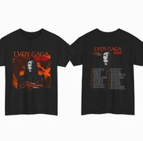 Lady Gaga The Mayhem Ball Tour 2026 T-Shirt L brown