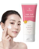 Seoulskin Kojo rūgšties apsauginis kremas nuo saulės SPF 50 PA++++ | Padeda pašviesinti tamsias dėmes ir pigmentaciją | Nelipnus ir neriebus | Nepalieka balto pėdsako | Plataus spektro pink