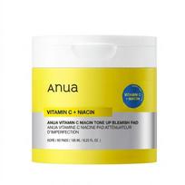 Anua Vitamin C Niacin Tone-Up Pads Brightening Dark Spot Care Facial Toner Pads 60 Pads 185ml yellow