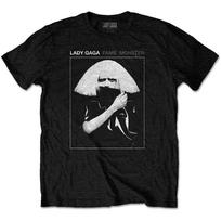 Lady Gaga Unisex T-Shirt Fame Black (S) S white