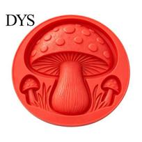 Garden Stepping Stone Molds Silicone Mold, Sunflower/Butterfly/Bee/Pumpkin/Snowflake/Mushroom/Fairy Paver Molds, Reusable Concrete Flexible F red