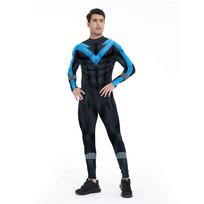 Movie Nightwing Bodysuit Kostiumas Helovino Bodysuit M black