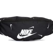 Nike Heritage poliesterio rankinė per petį, maišelis ant dirželio, juosmens krepšys, reguliarus, unisex, juodas, laisvalaikio CV1082-010 juoda