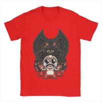 The Binding Of Isaac Four Souls T-Shirt for Men Amazing Pure Cotton Tees Round Collar Short Sleeve T Shirt Gift Idea Clothing S black