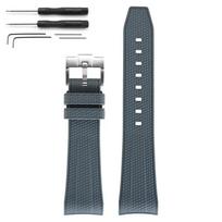 Silicone Strap Watch Band for Swatch X Blancpain Fifty Fathoms Sport Waterproof Replace Bracelet for Ocean of Storms 22mm Men 22mm pilka