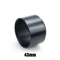 Metal Anti-Glare Cover Protective Shield for Canon/Nikon 40.5/43/46/49/52/55/58/62/67/72mm 52mm