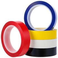 Reliable Gym Floor Tape for Basketball Volleyball Areas Simple to Apply and Remove 1 red