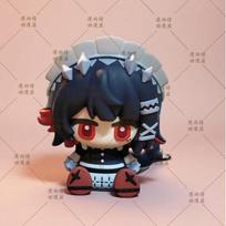 Anime Q-Version Zenless Zone Zero Figure Asaba Harumasa Hoshimi Miyabi Gk Collectible Desk Ornament Activity Model Doll Playthings Designed For Fan gray