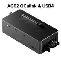 AOOSTAR AG02 OCulink USB4 vaizdo plokštė 3*8Pin Įmontuotas 800W maitinimo šaltinis Žaidimų PCIex16 prailginimas Atvira erdvė nešiojamam kompiuteriui NO RAM NO SSD juoda