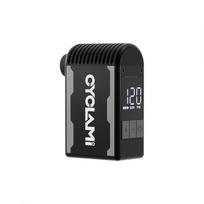CYCLAMI A2S  Mini Electric Air Pump 120 PSI Portable Bicycle Cordless Air Inflator Presta Schrader Valve Outdoor Road MTB Bike A2s black