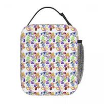 Katseyes Keycharms Insulated Lunch Bag Portable Meal Container Cooler Bag Tote Lunch Box Beach Outdoor Men Women One Size gray