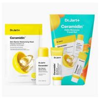 Dr.Jart+ Ceramidin Hello Moisture 3-Piece Travel Set – Toner 15ml + Sheet Mask + Cream 7ml yellow