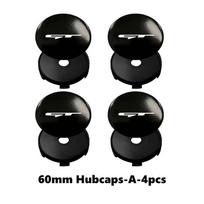 For KIA Car Wheel Hub Center Cap Rim Cover Emblem Stickers Accessories GT Sorento Stinger Soul Spectra Ceed Sportage Picanto tclvr60 black