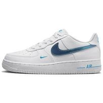 Nike Air Force 1 Impact Next Nature Balti Mėlyni Žaibo Mėlyni Žaibo GS FD0677-100 36.5 white