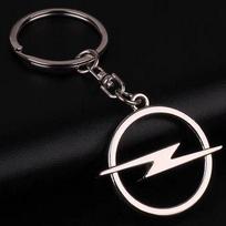 1 vnt. Automobilio emblemos raktų pakabukas Metalinis raktų žiedas Aksesuarai Opel Astra Insignia Vivaro Corsa Mokka Zafira Vectra OPC Vauxhall Meriva Gx0 black