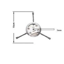 Weed Brush Head Steel Wire Wheel Grass Trimmer Head Removal Moss Rust Lawn Mower Grass Brush Disc Weed Brush Trimmer Heads