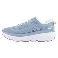 Hoka One One Bondi 7 Blue Fog (Womens) Women Sneakers Blue-Glass 1110519-BFBG 38 gray