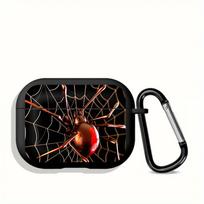 Sipider Web Case For Airpods Pro2 4 Pro 1 3 2 Pro3 Earphone Cases Cover Airpods Pro black
