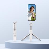Retractable Mobile Tripod & Selfie Stick with 360° Rotation for Live Streaming & Photography