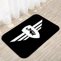 Zundapp Motorcycle Bucket  Floor Mats Home Carpet Door Mats Modern Decor Carpet  Anti-Slip Floor Mats 534 40X60CM white