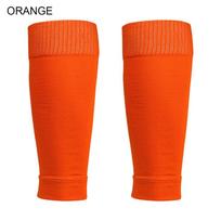 leggings compression stable Sports Football Socks Board Leg Cover Leg Socks Compression Stockings oranžinė