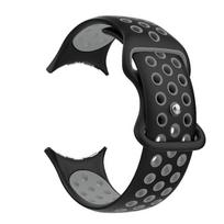 Silicone Strap Compatible with Google Pixel Watch 4 3 45mm 41mm Waterproof Sport Replacement Wristband for Pixel Watch 2 1 41mm Pixel 4 3 45mm juoda pilka spalva