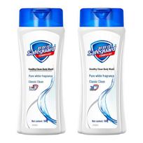 Safeguard Healthy Clean Body Wash Pure White Fresh Scent (2x180g) white