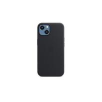 Odinis telefono dėklas iPhone 13 odinis dėklas su Magsafe Midnight Black mažiau