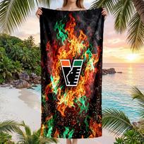 Venezia FC Football Beach Towel Soft Microfiber Summer Towel Quick Dry Absorbent Towel for Beach Swimming Pool Travel 70cmx140cm(27x55inch)